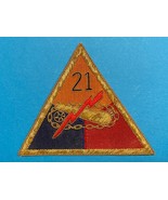 POST WWII, U.S. ARMY, OCCUPATION PERIOD, 21st TANK BATTALION, BULLION, P... - $48.14 CAD