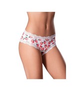 MAGIC SILK SWEET TREATS CROTCHLESS PANTY WITH 2 PACKETS EDIBLE LUBE PEACH - €14,39 EUR+