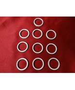 10 Exhaust Gaskets, GY6 50 125 150 30x23x3mm Chinese Scooter ATV Buggy - £2.30 GBP