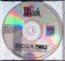 Hook [Sega CD, 1991] / Disc &amp; Jewel Case Only / CDAC 032400 - $9.11