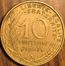 1967 France 10 Centimes Coin - £0.96 GBP