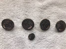 Scoville Military Buttons-Scoville Mfg-Waterbury-5 Total - $25.00