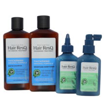 Hair ResQ For Thinning Hair Thickening Biotin Shampoo or Conditioner 12 fl oz/ea - £12.63 GBP+