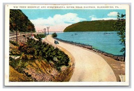 William Penn Highway Harrisburg Pennsylvania PA UNP WB Postcard N24 - £3.52 GBP