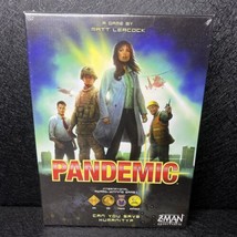 Pandemic Zman Games 2013 Matt Leacock Family Board Game New, Sealed - $14.37