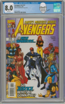 George Perez Personal Collection Copy CGC 8.0 ~ Avengers #13 New Warriors Thor - £78.00 GBP