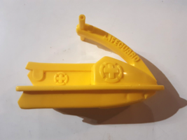 Vintage Barbie Wave Runner Sea Doo Jet Ski Yellow 80s Lifeguard - £7.09 GBP