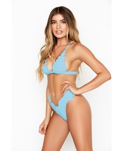 RIS-K Womens Haven Bikini Bottom,Baby Blue,Small - £27.69 GBP