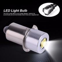 18V Flashlight Bulb LED Upgrade Flashlight DC Replacement Bulbs 3V 4-12V - £14.15 GBP