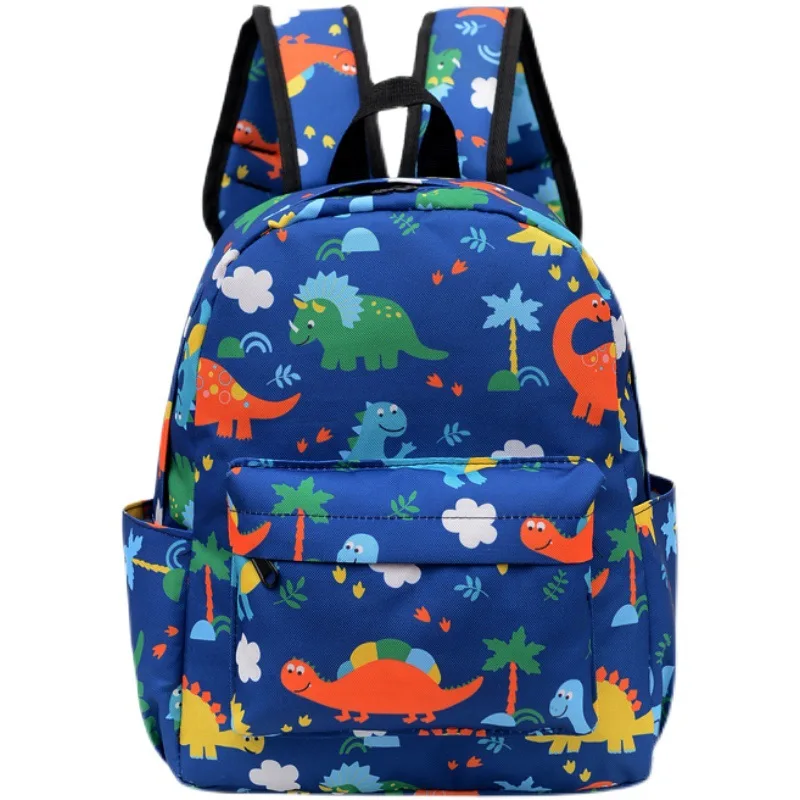 Mixed toddler backpack custom embroidered text daycare bag customization dinosaurs cute thumb200