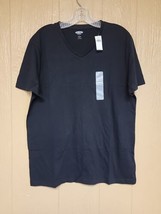 Old Navy Soft-Washed Ultra-Duex T-Shirt Black V-Neck sz Large - £11.45 GBP