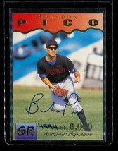 Vintage 1995 Signature Rookie Autograph Baseball Card #28 Brandon Pico Cubs Le - £7.82 GBP