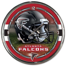 Atlanta Falcons Chrome Clock - NFL - £24.40 GBP