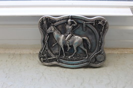 Native American Indian on horseback belt buckle- NEW - €12,74 EUR