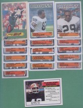 1983 Topps Cleveland Browns Football Set - £3.18 GBP