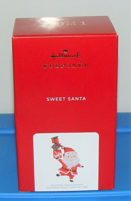 2021 Hallmark Keepsake SWEET SANTA Christmas Ornament Presents - £14.37 GBP