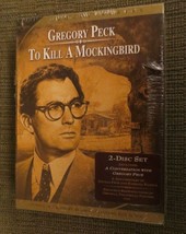 Gregory Peck To Kill A Mockingbird 2 Disc Set Dvd Unopened &amp; Sealed - £6.62 GBP