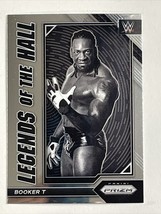 2023 Panini Prizm WWE Legends of the Hall #7 Booker T - Legend - - £2.72 GBP