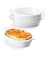 Oval Au Gratin Baking Dish, 20 oz Small Casserole Dishes with Handles 6x... - €105,53 EUR