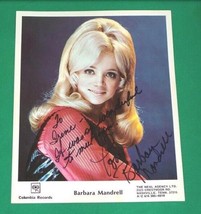 Vtg Barbara Barbra Mandrell Autograph Photo Signed Columbia Records Promo Paper - £14.29 GBP