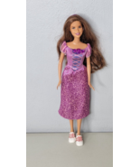 Barbie Doll With Dress Sneakers Shoes - $8.97