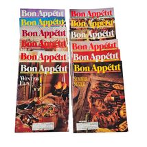 Bon Appetit Magazine 1990 Full Year Lot 12 Issues Jan-Dec Vintage Cookin... - $29.70