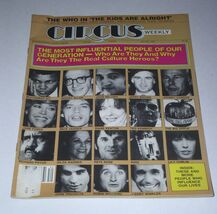 Circus Magazine Weekly Vintage 1979 Influential Heroes The Who Van Halen - $19.99