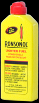 RONSONOL Lighter Fluid Fuel 5 oz + 6 RONSON FLINTS by zippo wick lighter... - $26.21