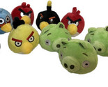 Burger King Angry Bird Plush Toys Lot of 11 - £34.62 GBP