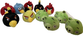 Burger King Angry Bird Plush Toys Lot of 11 - £35.22 GBP