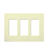 Lutron CW-3-AL 4-Gang Claro Wall Plate, Almond  NEW - $266.13 MXN