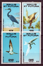 Wallis &amp; Futuna Islands 214-217 MNH Birds Animals Nature ZAYIX 0524S0263 - $7.30