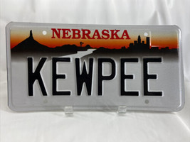 KEWPEE Vintage Vanity License Plate Nebraska Personalized Auto Man-Cave ... - £48.34 GBP