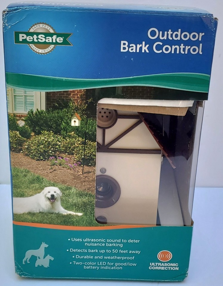 PetSafe Ultrasonic Outdoor Dog Bark Control Bird House - $22.57
