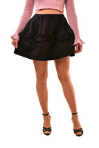 J BRAND By Simone Rocha Womens Skirt Short Elegant Black Size M SR505T142  - £66.04 GBP