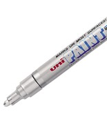 Silver Metallic Oil based Paint Marker pen leafing autograph Uni Paint P... - $30.72 CAD