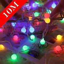 2m 5m 10m LED Fairy String Cherry Balls Lights Battery USB 220v 110v Ope... - £6.38 GBP+