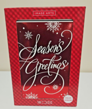 Hallmark Image Arts Christmas Cards (Season's Greetings) Box of 18 - $14.03