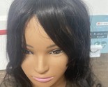 WIGNEE Natural Wavy Human Hair Wigs With Bangs Glueless Wigs 14” - $65.00