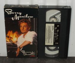 Barry Manilow Because It&#39;s Christmas VHS Holiday Music Video Tape Arista - €12,61 EUR