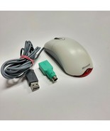 Microsoft X08-71118 Wheel Mouse Optical USB And PS/2 Compatible White  - £31.03 GBP