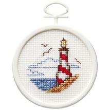 DIY Janlynn Lighthouse Mini Counted Cross Stitch Kit - £8.70 GBP