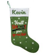 A Christmas Story Christmas Stocking, Personalized and Hand Made Christm... - £26.31 GBP