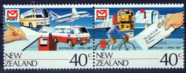 New Zealand 871 MNH Pairs Motor Vehicles Planes Trains ZAYIX 1024S0503M - $1.35