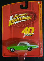 Johnny Lightning 40 Years 1970 Dodge Super Bee Green Version B - £7.98 GBP
