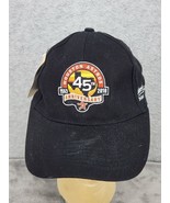 HOUSTON ASRTOS 45th Anniversary Front Patch Black Adjustable Hat Cap - $19.98