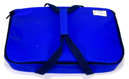 Pyrex Portables Blue Travel Bag Insulated Carrying Case 14”X8” Bag w Hot Pack - £14.66 GBP