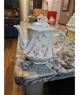 antique Royal Saxe Germany teapot, signed and numbered 6&quot; x 7&quot; - $108.42 CAD