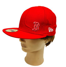 Boston Red Sox 2013 World Series Alternate All Red New Era Fitted Hat 7 1/4 - £11.46 GBP