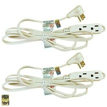 Royal Designs CO-9001-WH-8-2 Series White Extension Cord 8&#39; 3 Prong 18 G... - £30.33 GBP